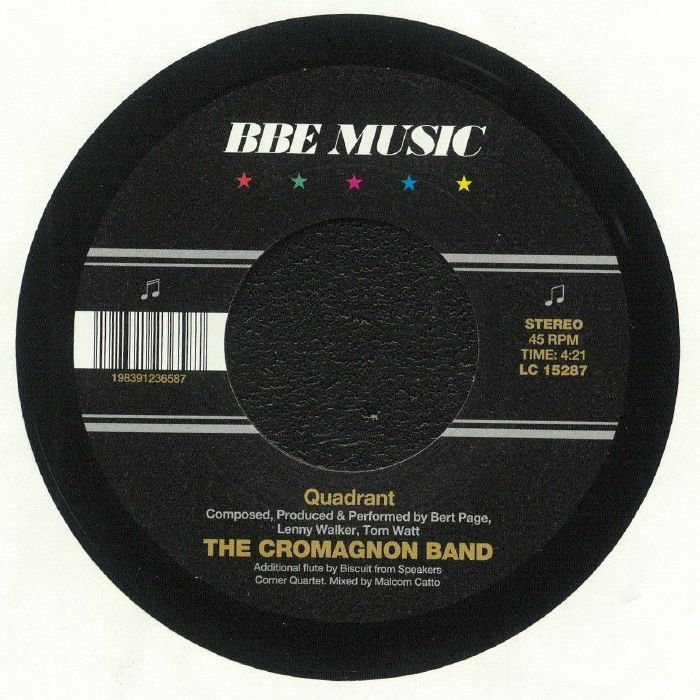 The Cromagnon Band - Bad Night / Quadrant (BBE787SLP)