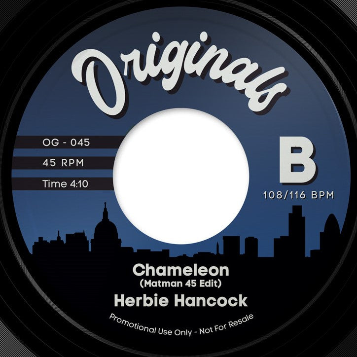 Organized Konfusion / Herbie Hancock - Open Your Eyes / Chameleon (Matman 45 Edit) (OG-045)