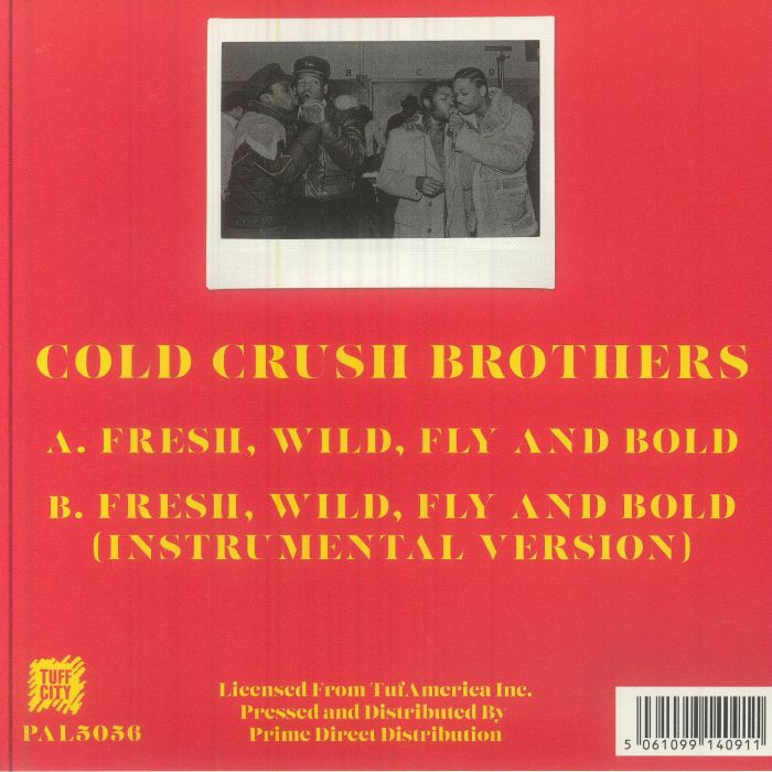 Cold Crush Brothers - Fresh, Wild, Fly & Bold (PAL5056)