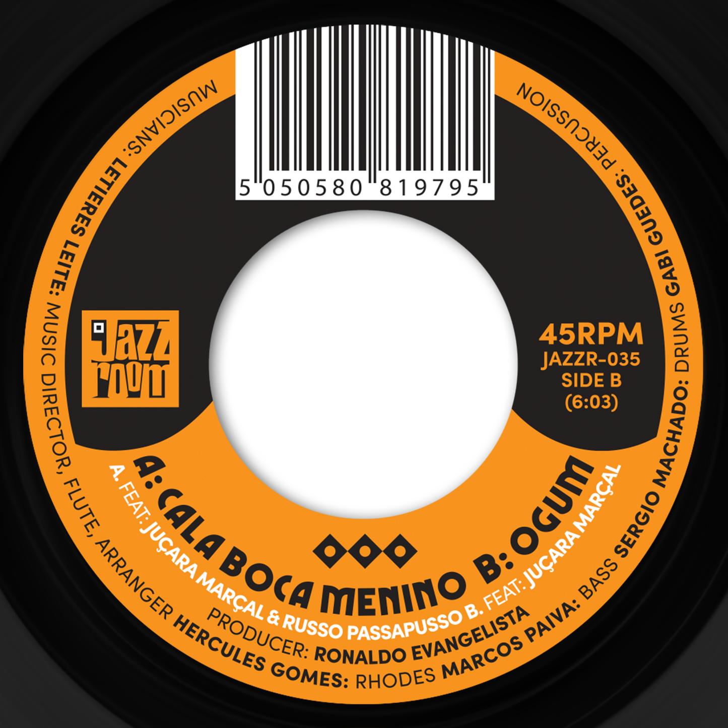 Goma Laca - Cala Boca Menino / Ogum (JAZZR-035)
