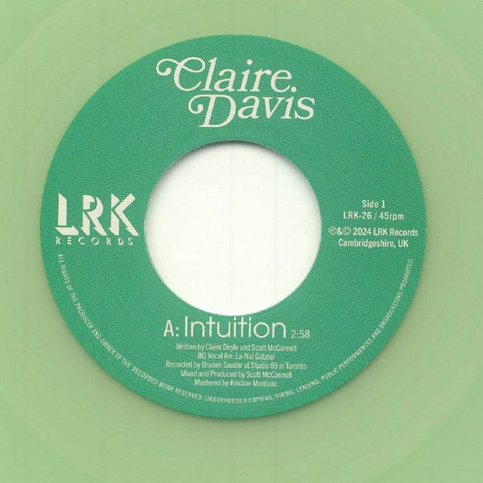 Claire Davis - Intuition / Get It Right