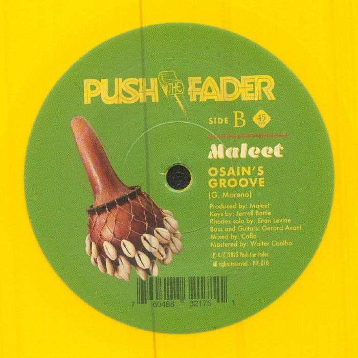Maleet - Caridad / Osain's Groove (PTF-010 Yellow Vinyl)