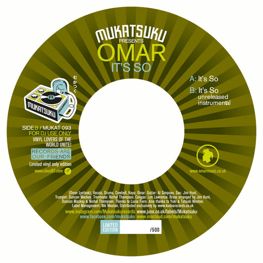 Omar - It's So (MUKAT-093)