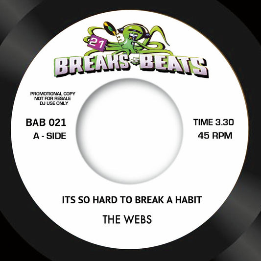 The Webs / Gamith - It's So Hard To Break A Habit / Darkness (BAB-021)