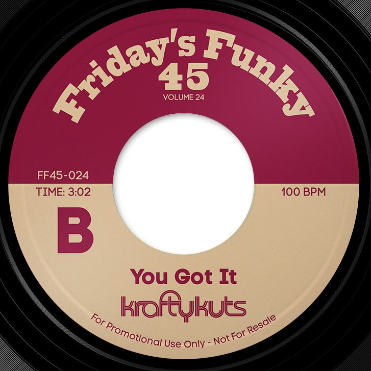 Krafty Kuts - Street Hop / You Got It (FF45-024)