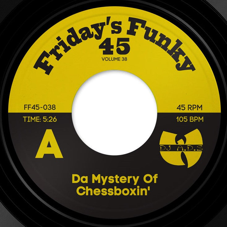 DJ A.D.S. - Da Mystery Of Chessboxin' / C.R.E.A.M. (FF45-038)
