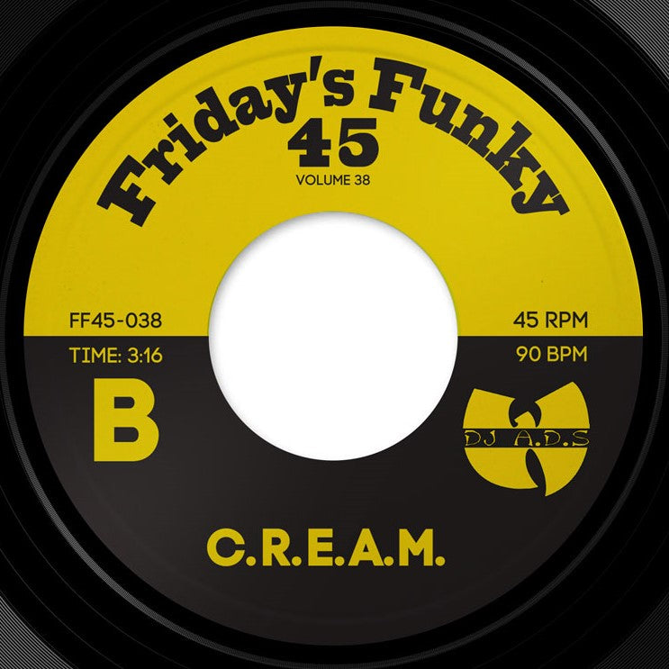 DJ A.D.S. - Da Mystery Of Chessboxin' / C.R.E.A.M. (FF45-038)