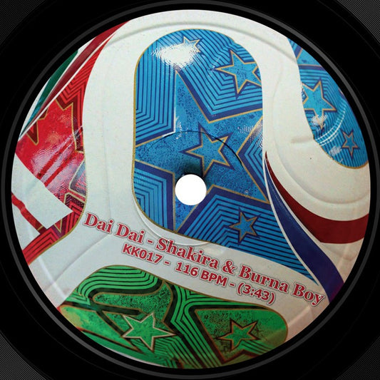 Shakira / Burna Boy / Whyclef Jean - Dai Dai / Hips Don't Lie (KK-017)