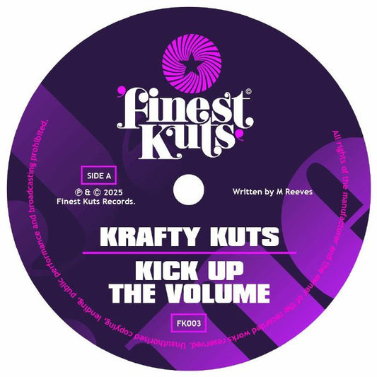 Krafty Kuts - Kick Up The Volume / French Boom (FK-003)