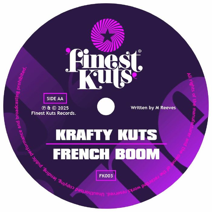Krafty Kuts - Kick Up The Volume / French Boom (FK-003)