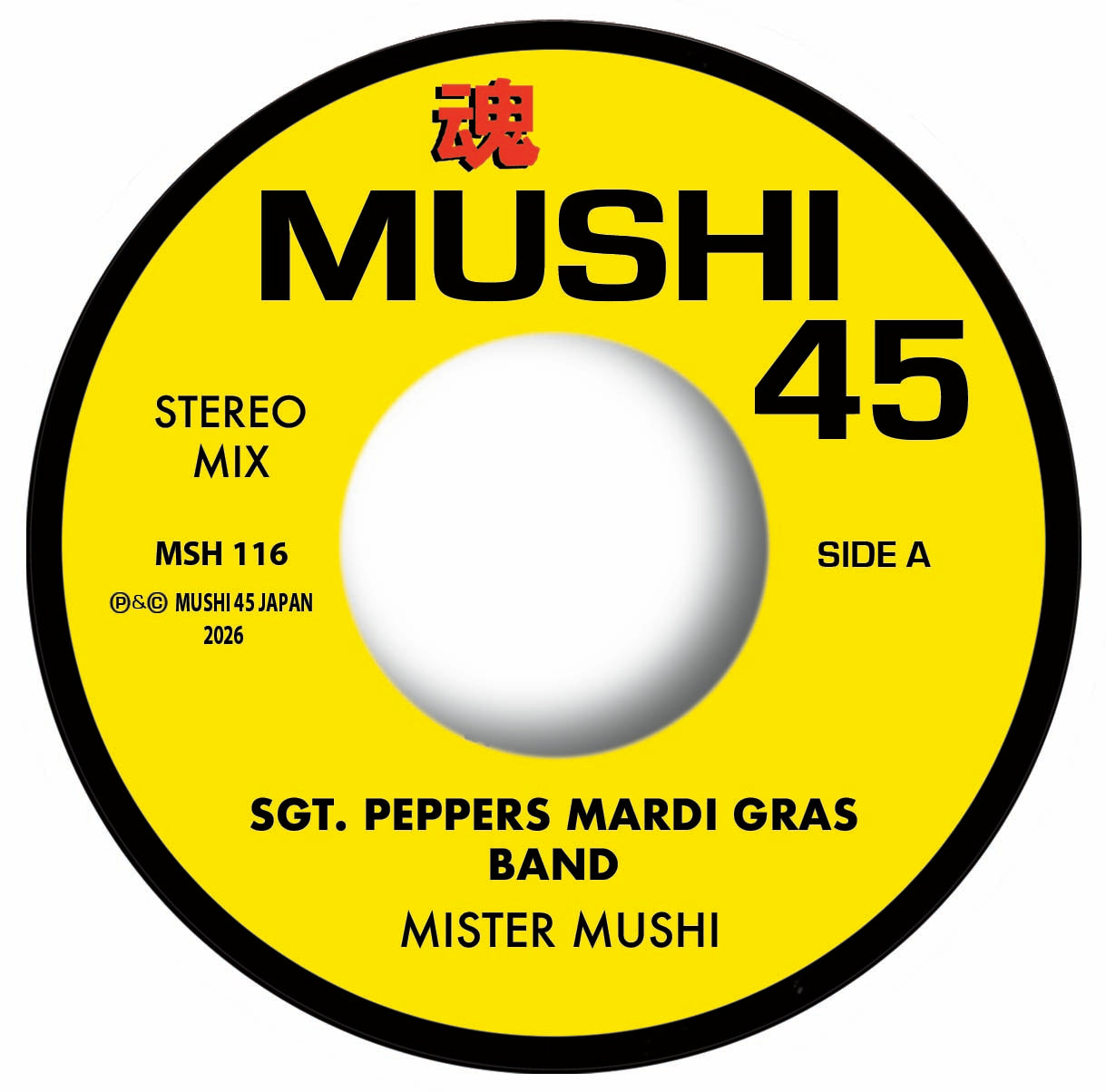 Mister Mushi - SGT Peppers Mardi Gras Band (MSH-116)