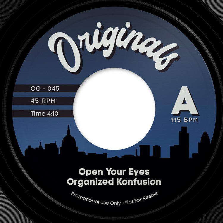 Organized Konfusion / Herbie Hancock - Open Your Eyes / Chameleon (Matman 45 Edit) (OG-045)