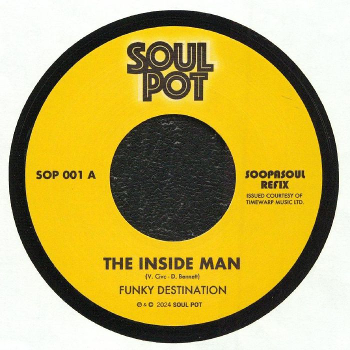 Funky Destination - Inside Man (Soopasoul Remixes) (SOP-001)