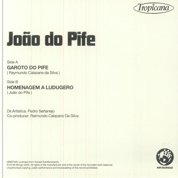 Joao Do Pife- Garoto Do Pife / Homenagem A Ludugero (MRB-7229)