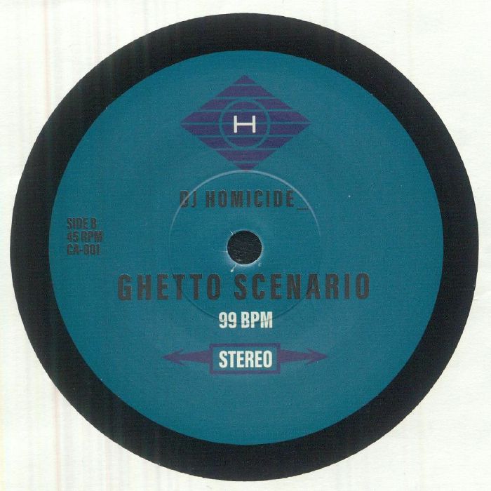 DJ Homicide - Pause Lion / Ghetto Scenario (CA-001) – Dinked Records