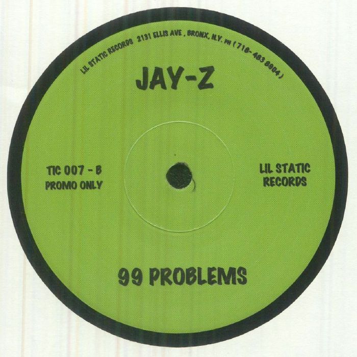 Jay-Z - Empire State Of Mind / 99 Problems (TIC-007)