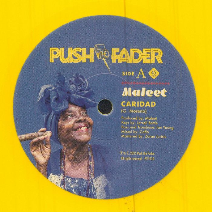 Maleet - Caridad / Osain's Groove (PTF-010 Yellow Vinyl)