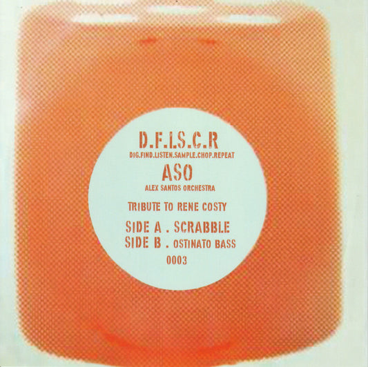 Alex Santos Orchestra - Scrabble /  Ostinato Bass (DFLSCR-003)